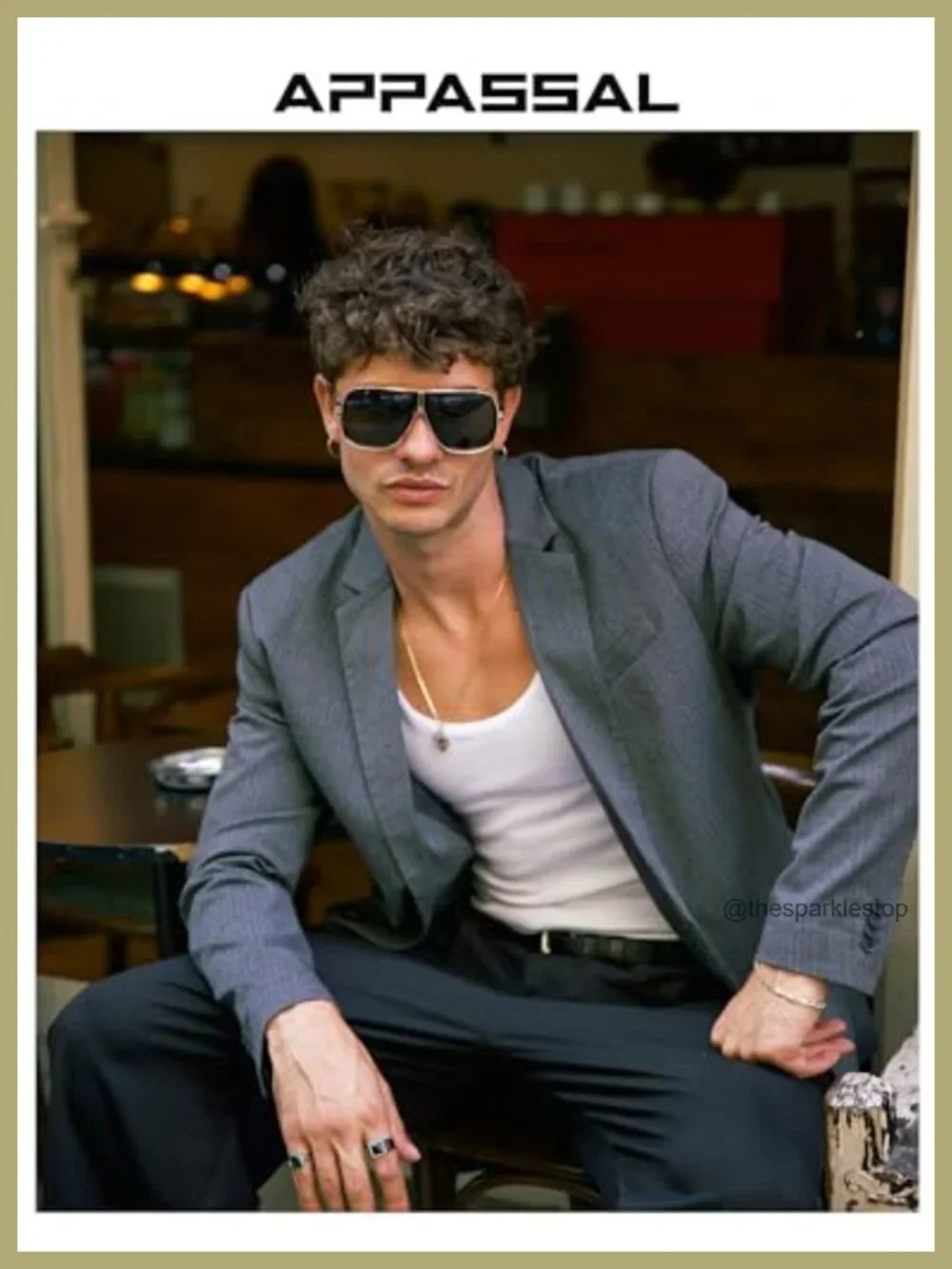 Retro Aviator Sunglasses Oversized Metal Frame UV400 Protection Driving Shades